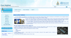 Desktop Screenshot of chemhelpdesk.org
